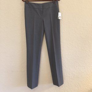 Nine West Grey Career Trouser Dress Pant Sz 2 NWT